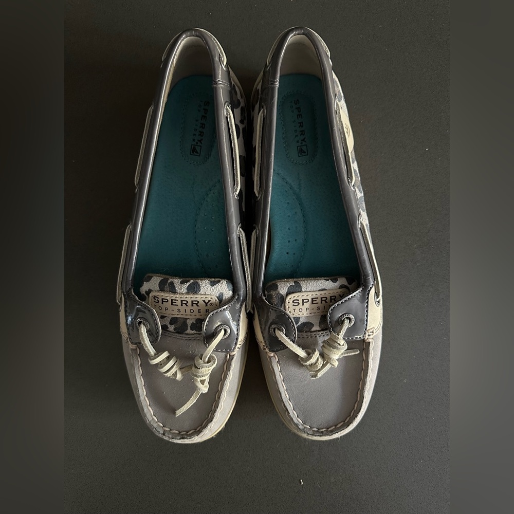 Sperry Womens Cheetah Loafers